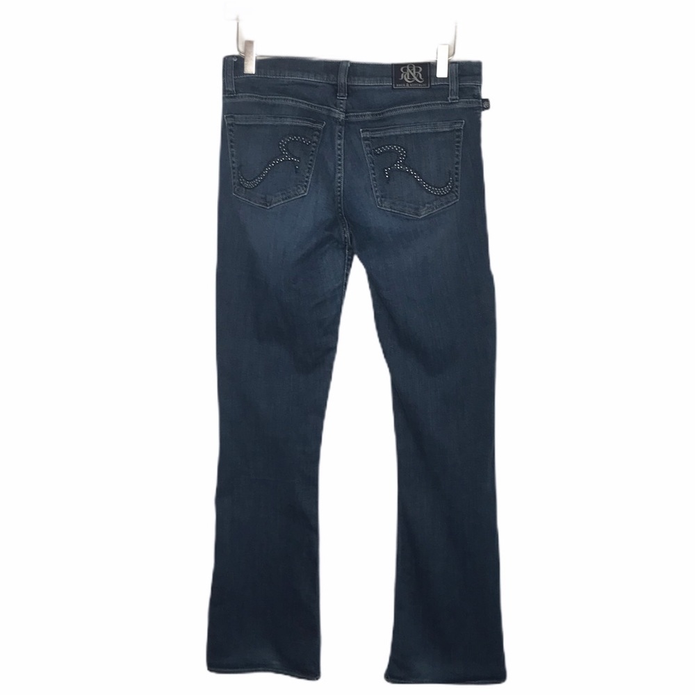 Rock & Republic Kasandra Bootcut Jeans Dark Wash Size 12 - Picture 3 of 14